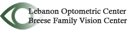 lebanon optometric center and breese family vision center logo